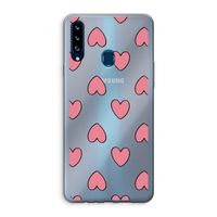 Ondersteboven verliefd: Samsung Galaxy A20s Transparant Hoesje