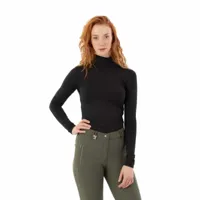 Anky Mockneck Shirt zwart maat:xl