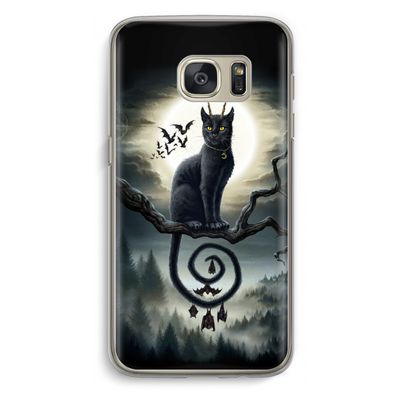 Moonlight Companions: Samsung Galaxy S7 Transparant Hoesje