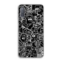 Vexx Black City : Samsung Galaxy A7 (2018) Transparant Hoesje