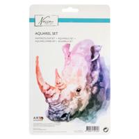 Nassau Fine Art Nassau aquarel verfset, 18 kleuren Nassau Fine Art Nassau aquarel verfset, 18 kleuren