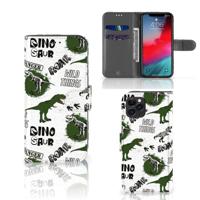 Telefoonhoesje | Met pasjeshouder | voor Apple iPhone 11 Pro Dinosaurus