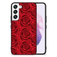 Samsung Galaxy S22 Bloemen Hoesje Red Roses - thumbnail