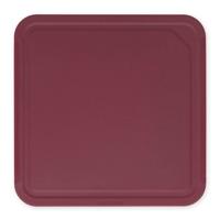 Brabantia tasty+ snijplank 25x0.8x25 cm aubergine rood