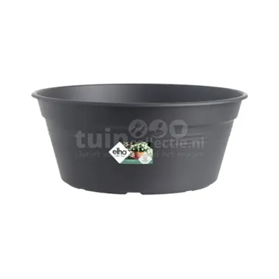Elho Green Basics Plantenschaal Zwart Ø33cm