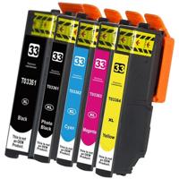 Huismerk Epson 33XL (T3357) multipack