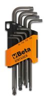 Beta 97BTX/SC8 Stiftsleutelset | Torx | Kogekop | 8-Delig | Houder - 000970164