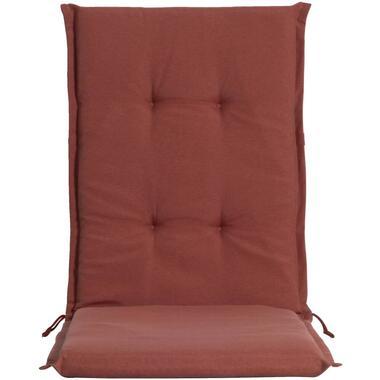 Ligbedkussen Brest - terracotta - 190x60 cm - Leen Bakker
