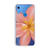 Pink Ellila Flower: Huawei Y6s Transparant Hoesje