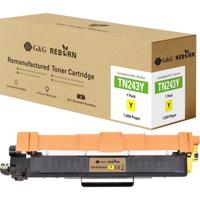 G&G Toner vervangt Brother TN-243Y Compatibel Geel 1000 bladzijden Reborn remanufactured 21183