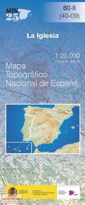 Topografische kaart 60-II La Iglesia | CNIG - Instituto Geográfico Nacional