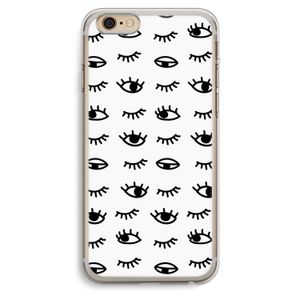 Eye pattern #2: iPhone 6 Plus / 6S Plus Transparant Hoesje