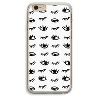 Eye pattern #2: iPhone 6 Plus / 6S Plus Transparant Hoesje