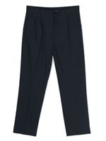 Monnalisa pantalon à fines rayures - Bleu