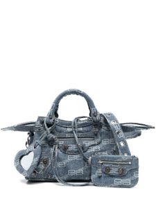 Balenciaga Pre-Owned petit sac à bandoulière Neo Carole - Bleu