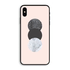 Marmeren cirkels: iPhone XS Max Biologisch afbreekbaar hoesje