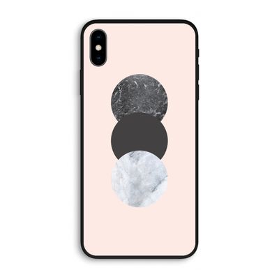 Marmeren cirkels: iPhone XS Max Biologisch afbreekbaar hoesje
