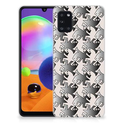 Samsung Galaxy A31 | TPU Hoesje | Salamander Grey