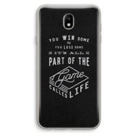 Life: Samsung Galaxy J7 (2017) Transparant Hoesje