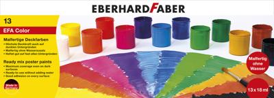Eberhard Faber ef-575613 verfset 13 potjes kant en klaar