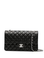 CHANEL Pre-Owned sac porté épaule Double Flap médium (2006) - Noir