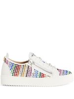 Giuseppe Zanotti baskets Gail Strass - Blanc