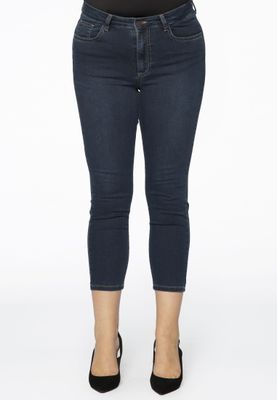 Jeans 7/8 met rits