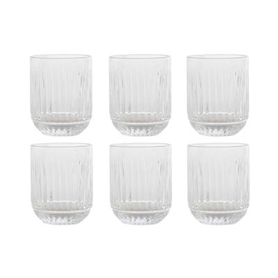 Glazenset Home ESPRIT Transparant Kristal 275 ml (6 Stuks)
