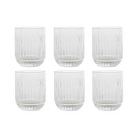 Glazenset Home ESPRIT Transparant Kristal 275 ml (6 Stuks)