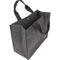 Sigel Laptoptas Desk Sharing Bag Basic M Synthetisch vilt Donkergrijs (b x h x d) 36 x 28 x 15 cm Geschikt voor max. (laptop): 39,1 cm (15,4)