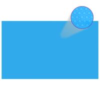 VidaXL Zwembadhoes rechthoekig 500x300 cm pe blauw