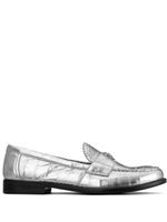 Tory Burch mocassins en cuir - Argent