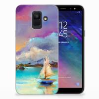 Smartphone hoesje Samsung Galaxy A6 (2018) Boat