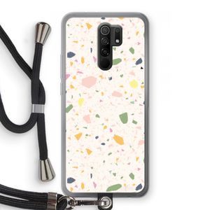 Terrazzo N°21: Xiaomi Redmi 9 Transparant Hoesje met koord
