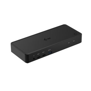 i-tec USB-C/Thunderbolt KVM Docking station Dual Display + Power Delivery 65/100W dockingstation