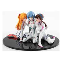 Evangelion: 3.0+1.0 Thrice Upon a Time PVC Statue 1/8 Asuka/Rei/Mari: Newtype Cover Ver. - thumbnail
