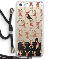 Gymboys: iPhone 5 / 5S / SE Transparant Hoesje met koord