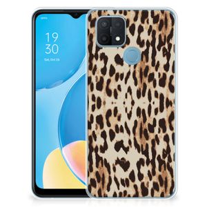 OPPO A15 TPU Hoesje Leopard