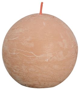 Rustiek Shine bolkaars diameter76mm Misty Pink - Bolsius