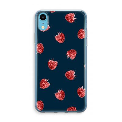 Framboosjes: iPhone XR Transparant Hoesje