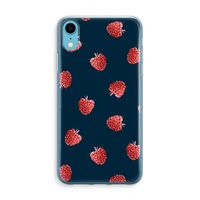 Framboosjes: iPhone XR Transparant Hoesje