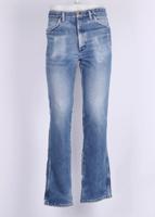 Vintage Straight Wrangler Blue size 33 / 33 - thumbnail