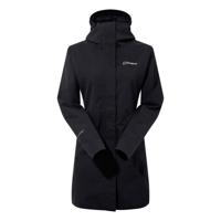 Berghaus Omeara Long Dames Hardshell Jas Black/Black 10