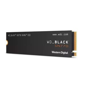 Western Digital Black™ SN770 250 GB NVMe/PCIe M.2 SSD 2280 harde schijf PCIe 4.0 x4 Retail WDS250G3X0E