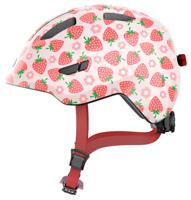 Abus helm smiley 3.0 led rose strawberry m 50-55cm