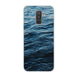 Oceaan: Samsung Galaxy A6 Plus (2018) Transparant Hoesje