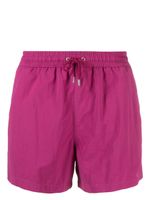 Paul Smith short de bain à rayures latérales - Rose