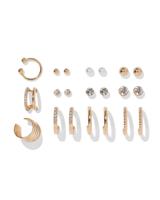 HEMA Oorbellen set (White)