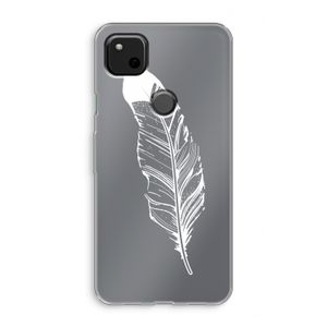 Pluim: Google Pixel 4a Transparant Hoesje