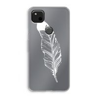 Pluim: Google Pixel 4a Transparant Hoesje